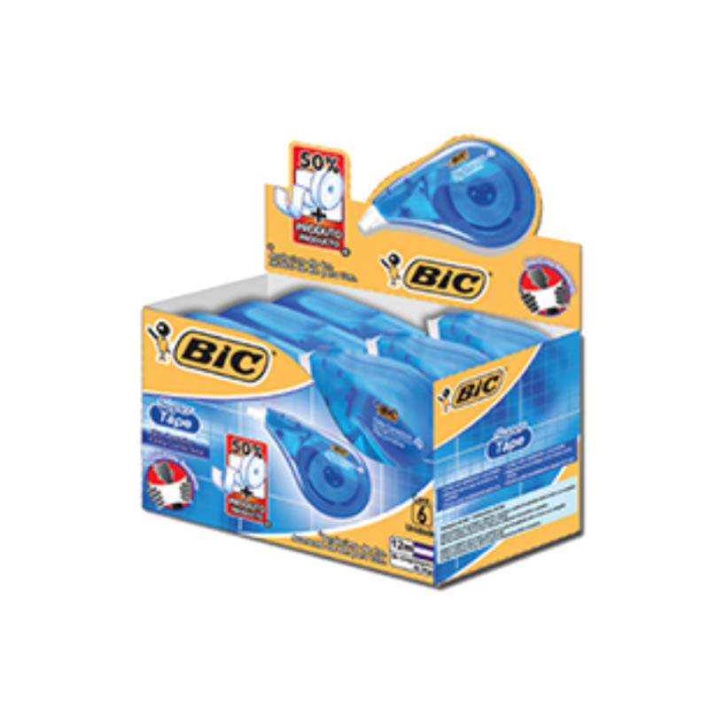 FITA 12M CORRETIVA SUP TAPE BIC  1X6UN