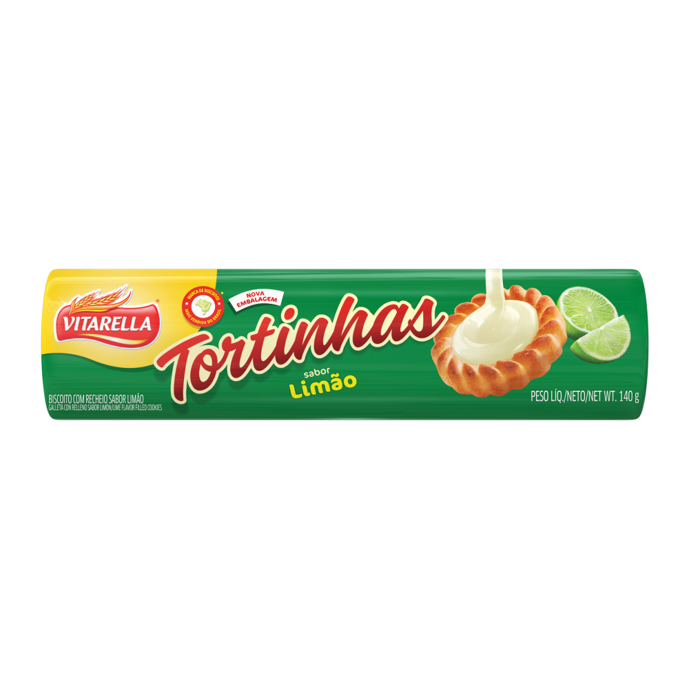 TORTINHA VITARELLA LIMAO 10X140G