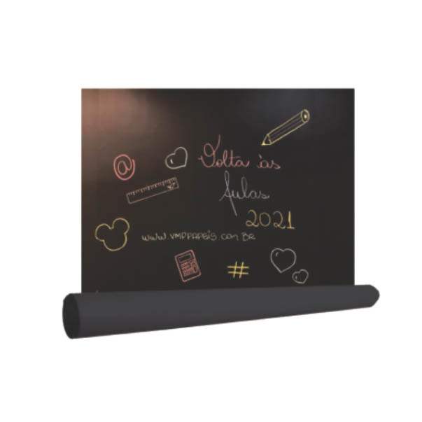 TAC LOUSA 60CMX5M PRETO VMP 1X1UN