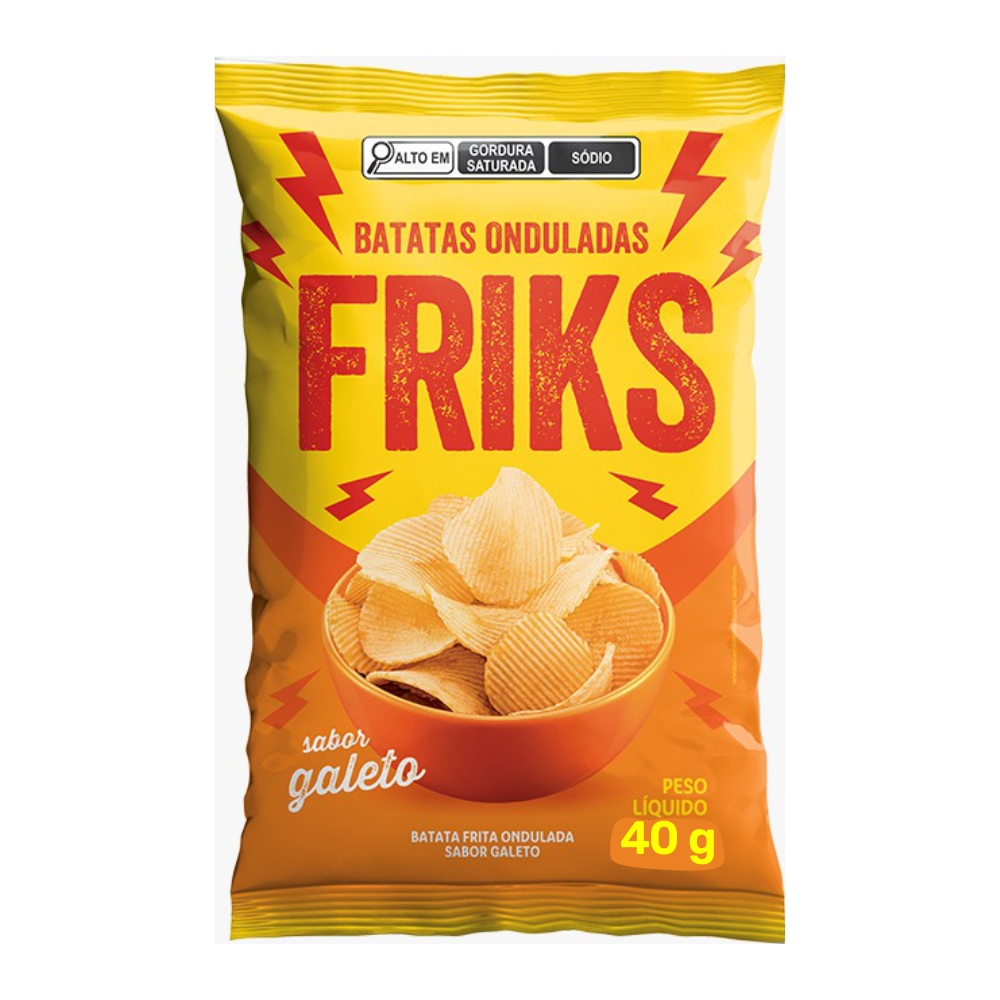 BATATA OND LOBITS FRIKS GALETO 5X40G