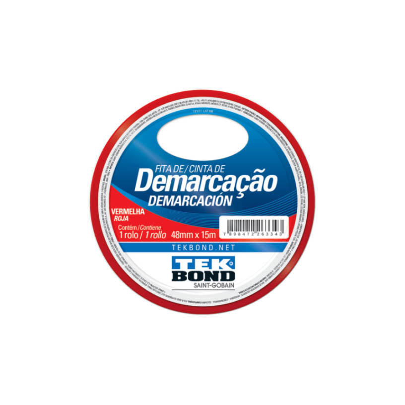 FITA DE DEMARC VM 48MMX15M TEK BON 1X1UN