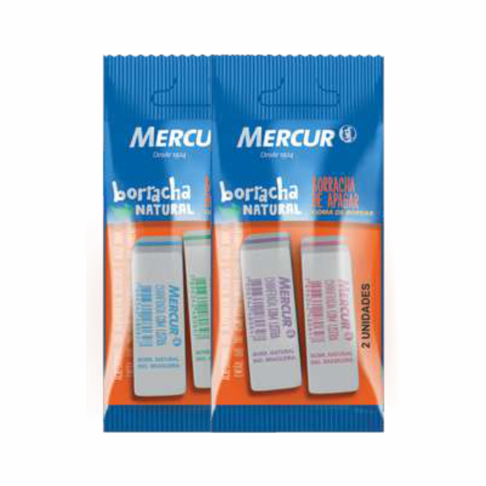 BORRACHA CHANFRADA C LIST  MERCUR 1X2UN 