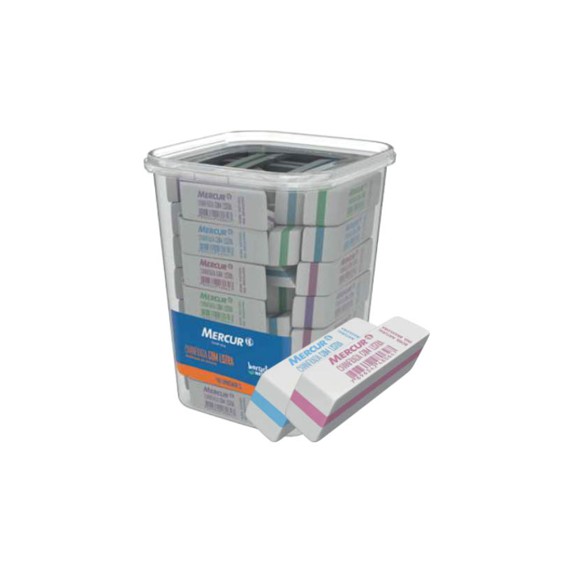 BORRACHA CHANFRADA  C LIST  MERC 1X40UN 