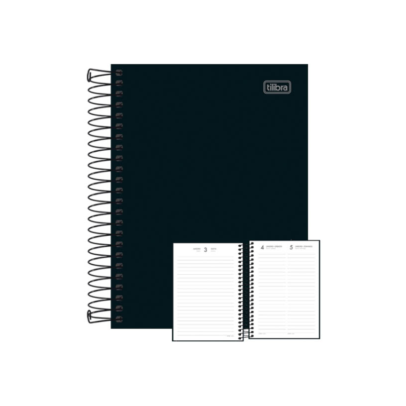 AGENDA MASCULINO PEPPER PT TIL 4X160F