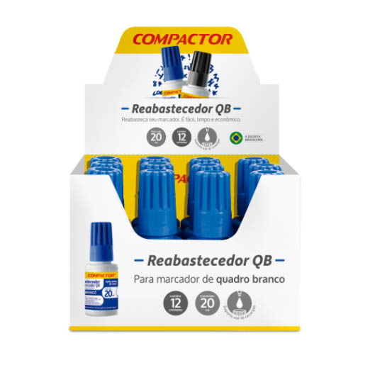 REABASTECEDOR P QUAD BR AZ 30ML COMP 12U