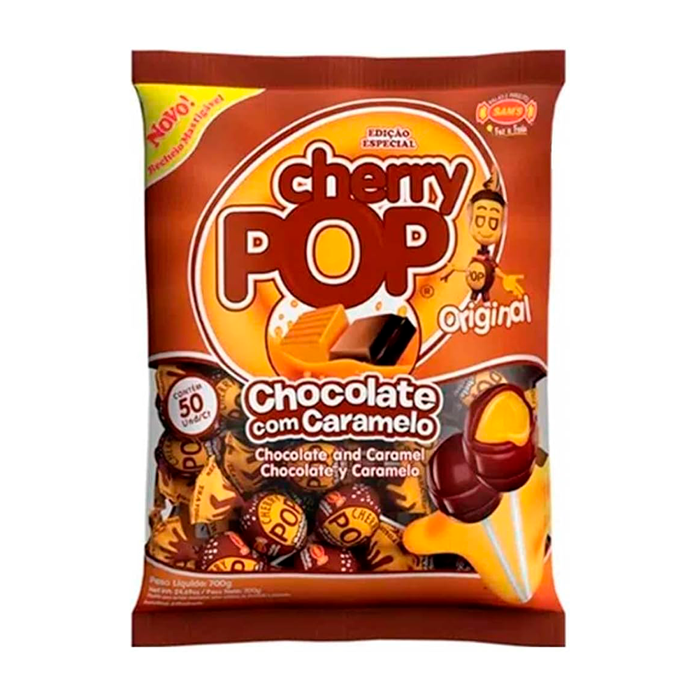 PIRULITO C POP CHOC RECH CM SAMS 1X50UN