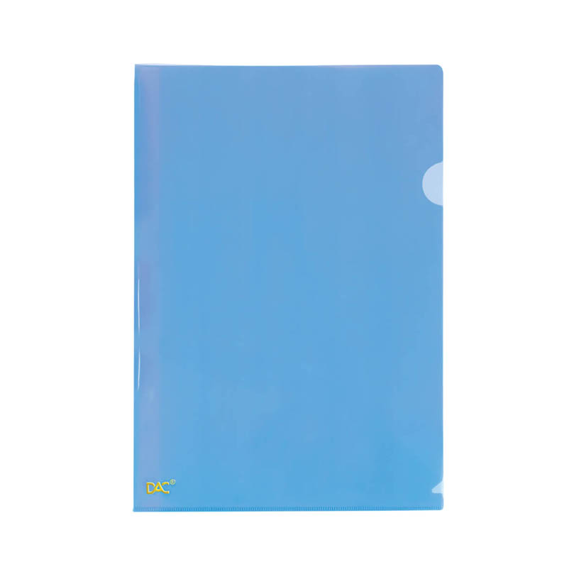 PASTA L A4 PP AZUL DAC  1X10U 