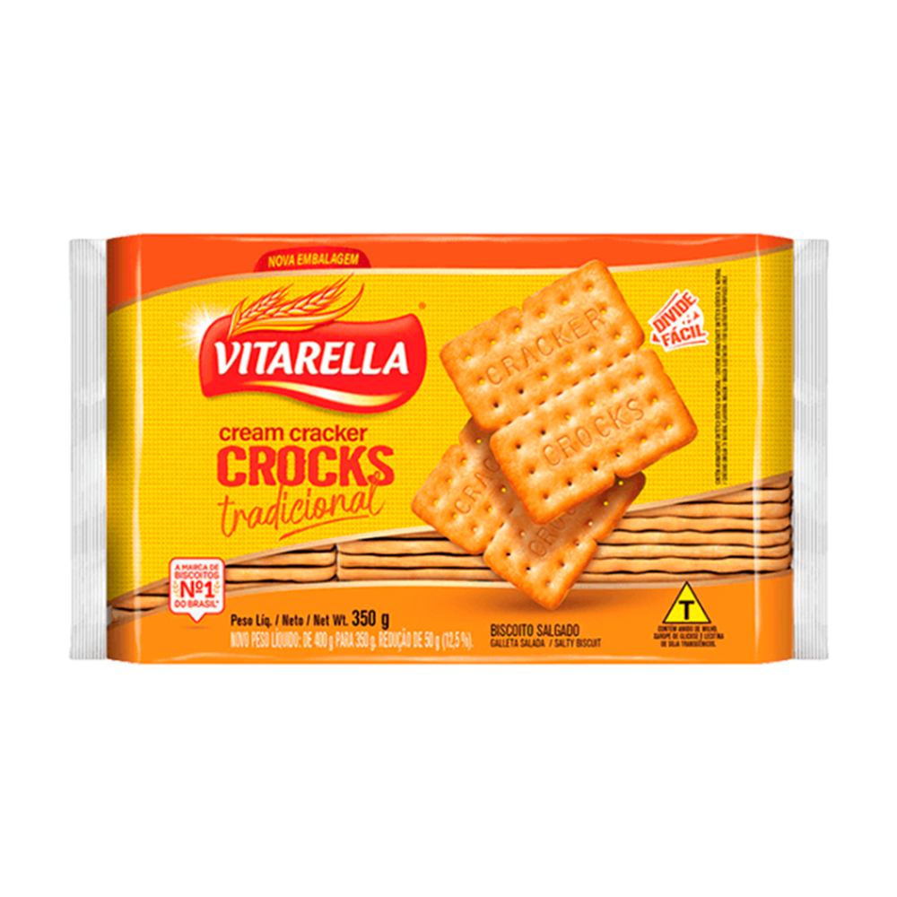 BISC C CRACKER VITARELLA CROCKS 24X350G 