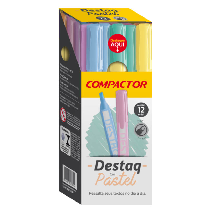 MARCA TEXTO CZ DESTAQ COMP1X12UN 