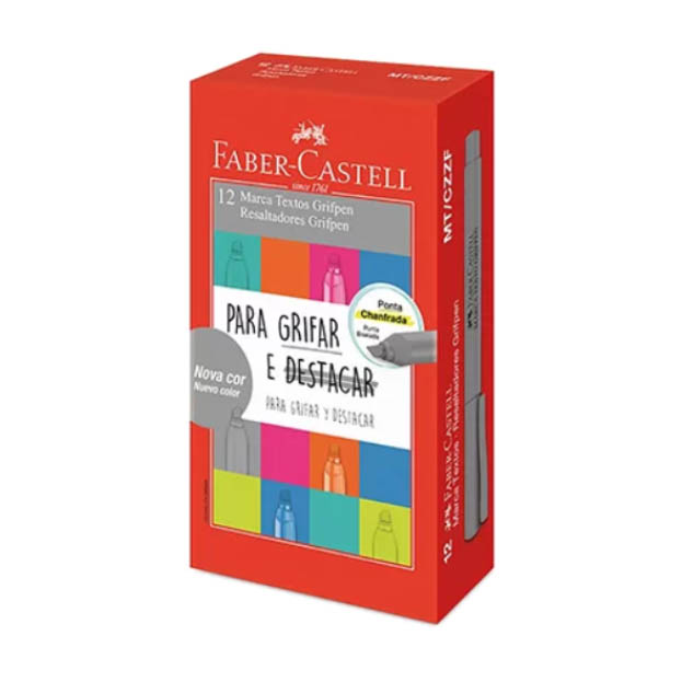 MARCA TEXTO CZ GRIFPEN FABER 1X12UN 