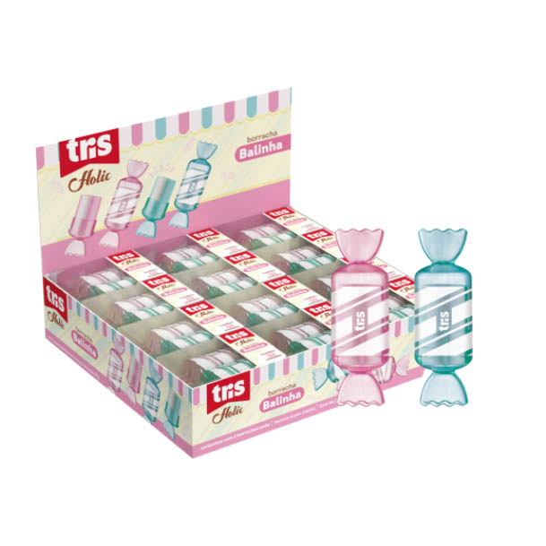 BORRACHA HOLIC BALINHA SORT TRIS 24X2UN