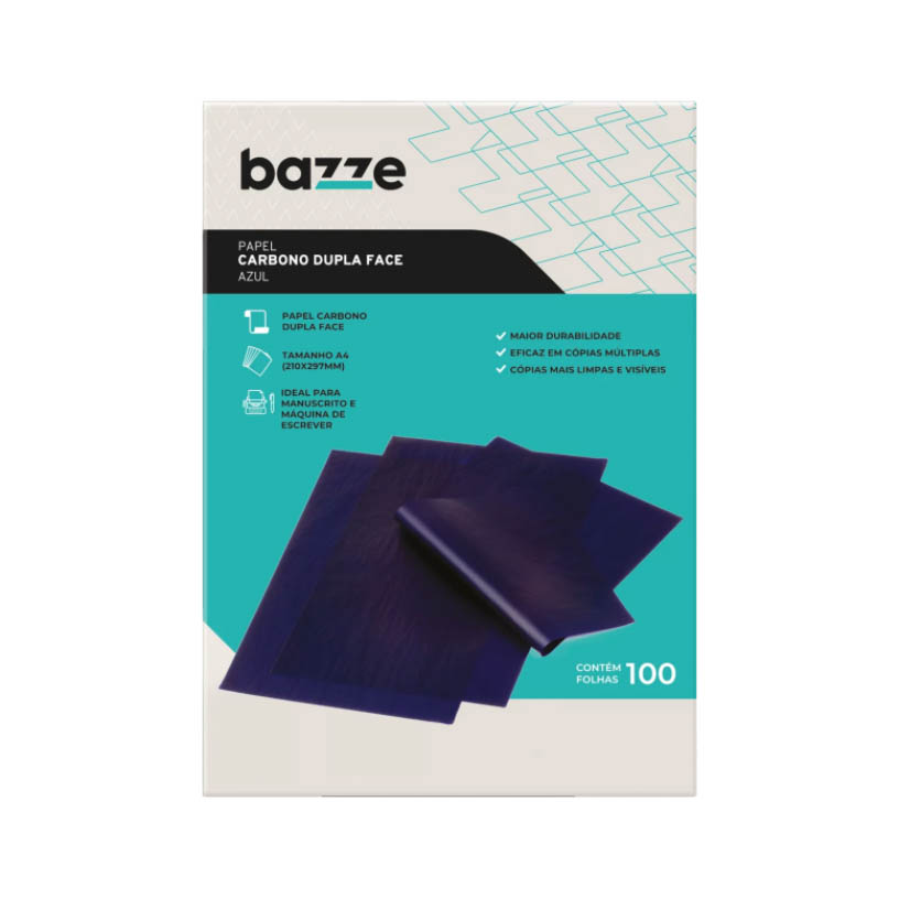 PAPEL CARBONO DPFACE B124 BAZZE 1X100FL