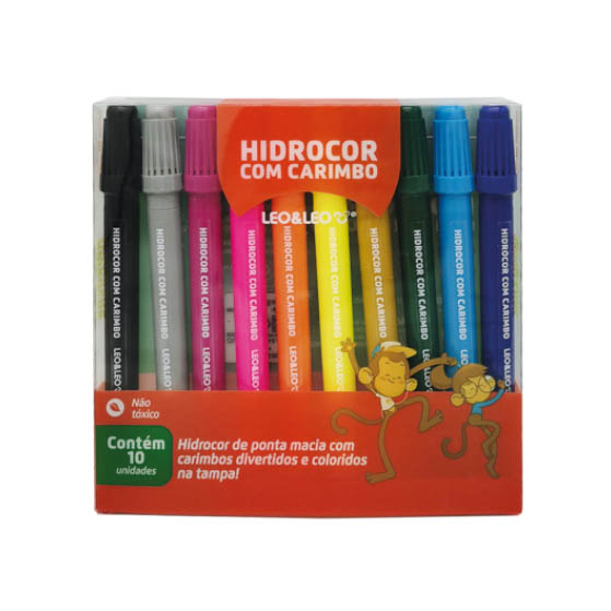 LAPIS HIDROCOR C CARIMBO  LEO LEO 1X10UN