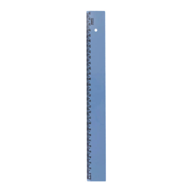 REGUA 30CM AZ NEW LINE PASTEL WALEU 10U