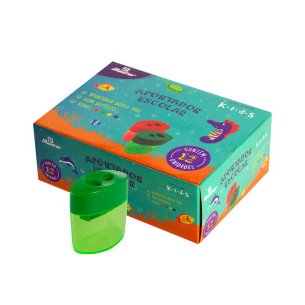 APONTADOR C DEP DUPLO OVAL MASTER 1X12UN