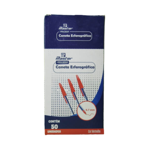 CANETA ESFER  VM 0,7MM MASTER 1X50UN 