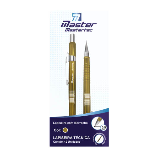 LAPISEIRA 0,9MM TECNICA MASTER 1X12UN 