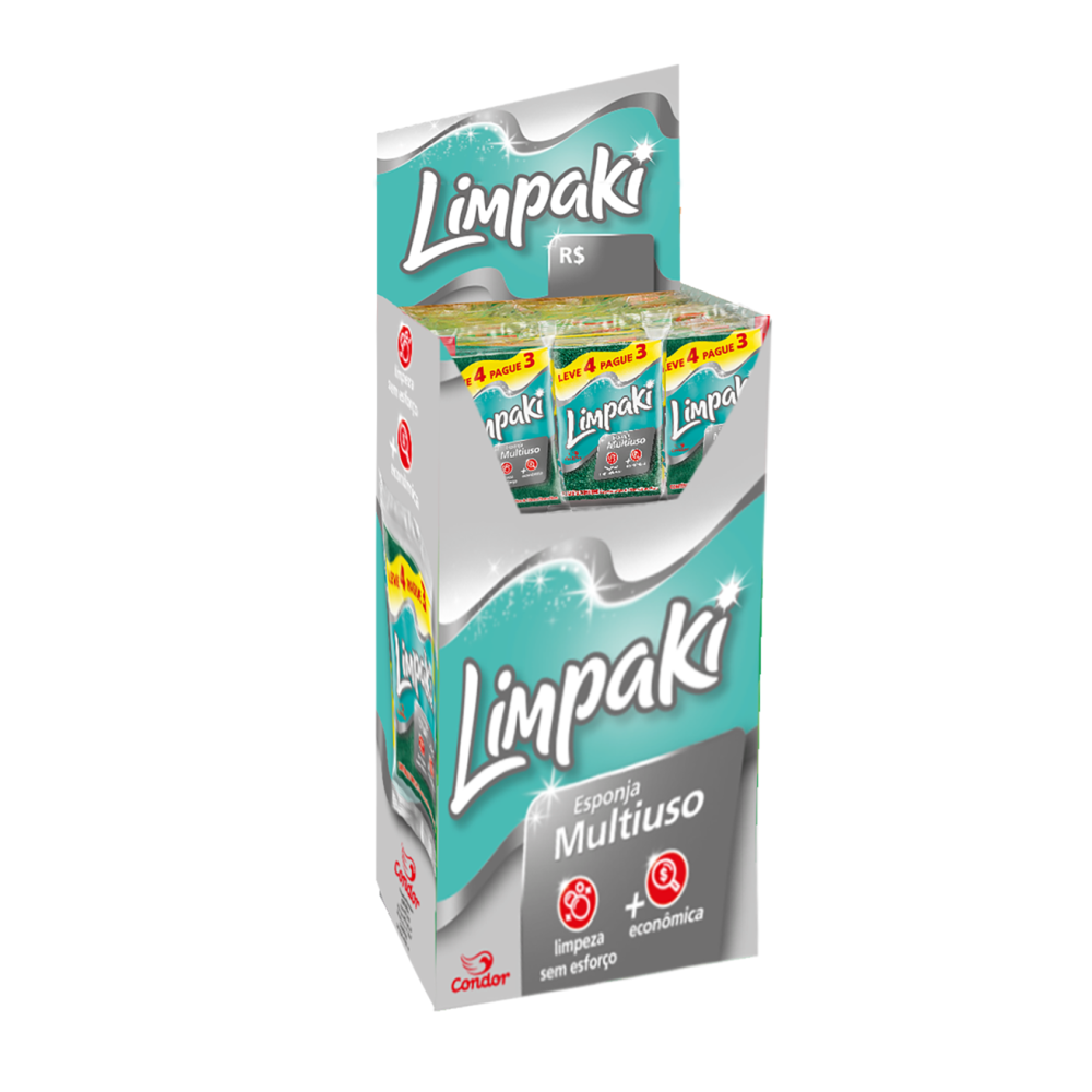ESPONJA LIMPAKI L4P3 DISPLAY 1558 1X160U