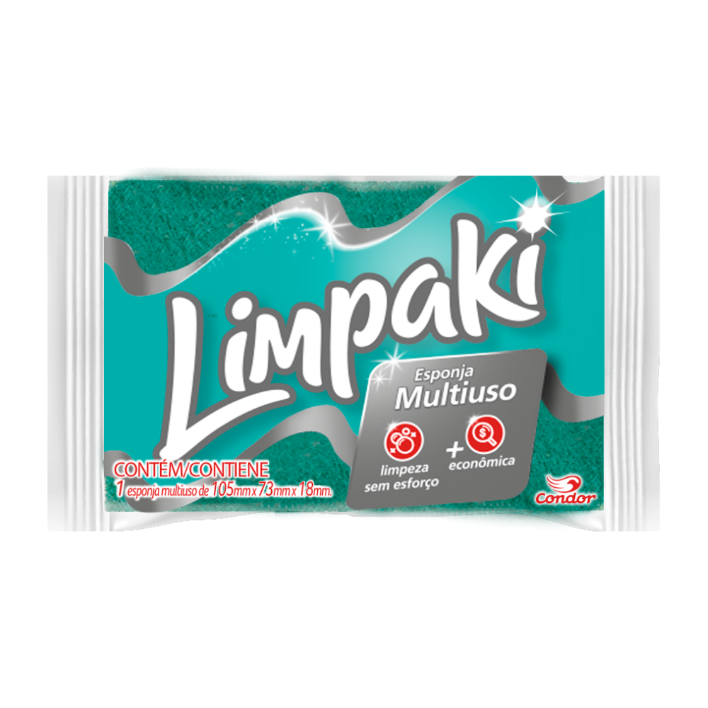ESPONJA LIMPAKI L12P10 MULT 1559 1X12UN