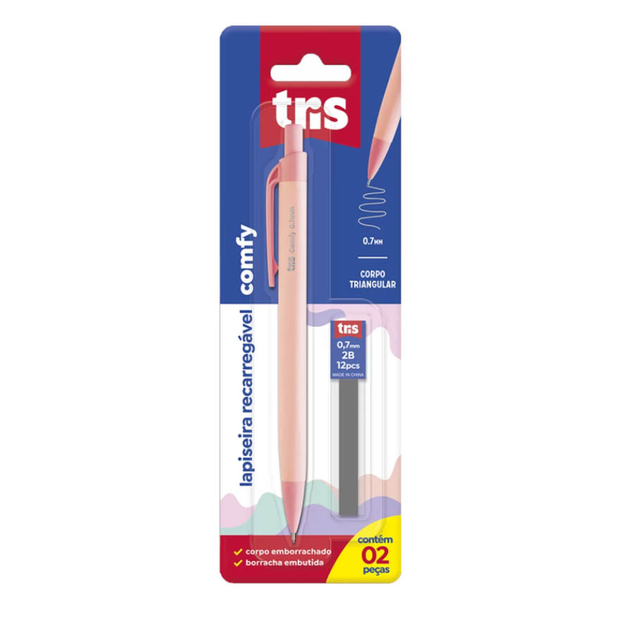 LAPISEIRA 0,7MM COMFY CLASS TRIS 1X2UN