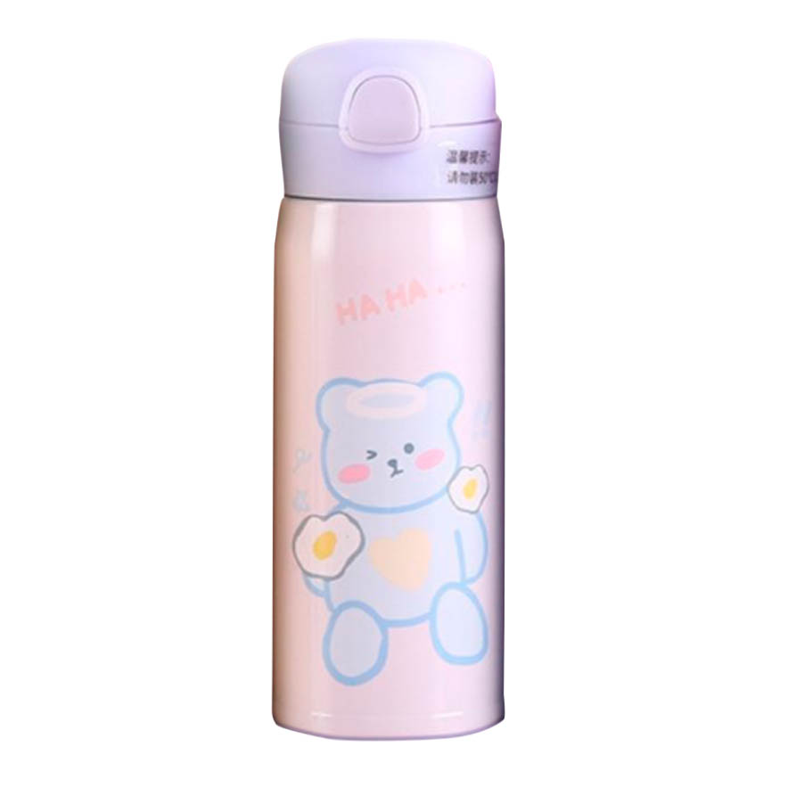 GARRAFA TERMICA INF ROSA 500ML (1X1U)