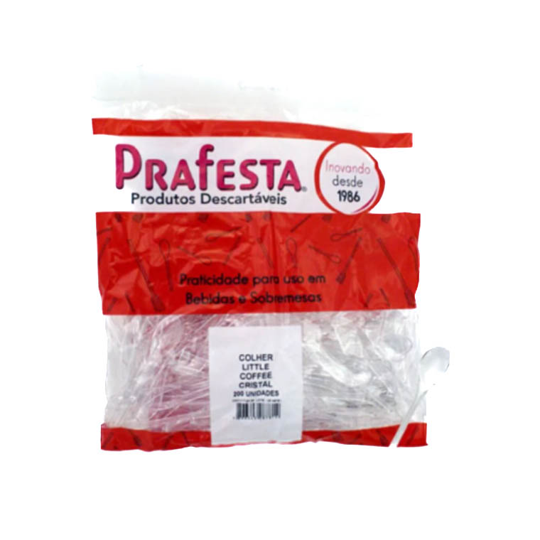COLHER DESC  LITTLE COFFEE CRIS 1X100UN