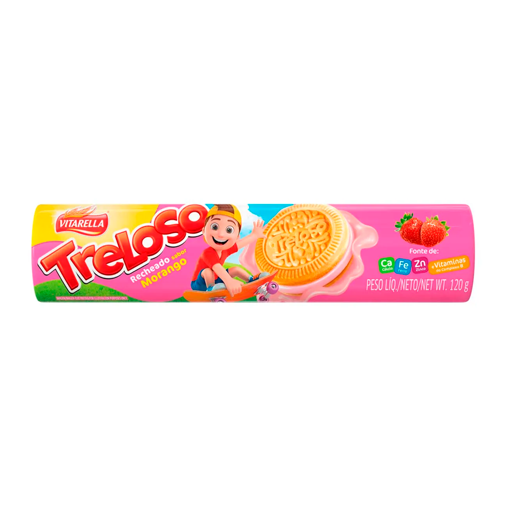 BISC RECH.TRELOSO PACK MORANGO 5X222G