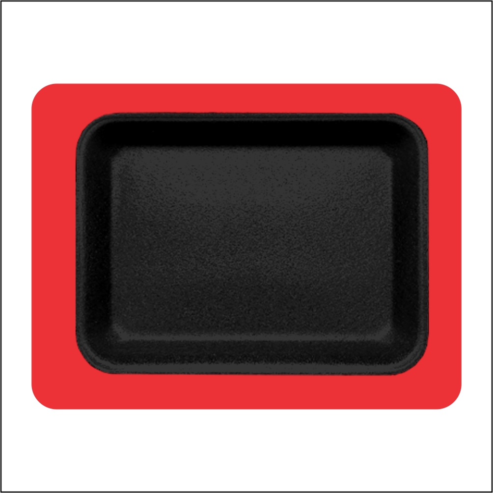 SOBRETAMPA RASA B20 PRETO ULTRA 1X100UN