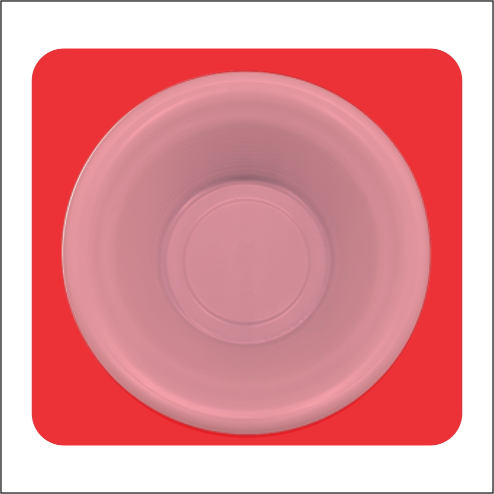 PRATO DESC  ULTRA 12CM ROSA FUD 10X10UN