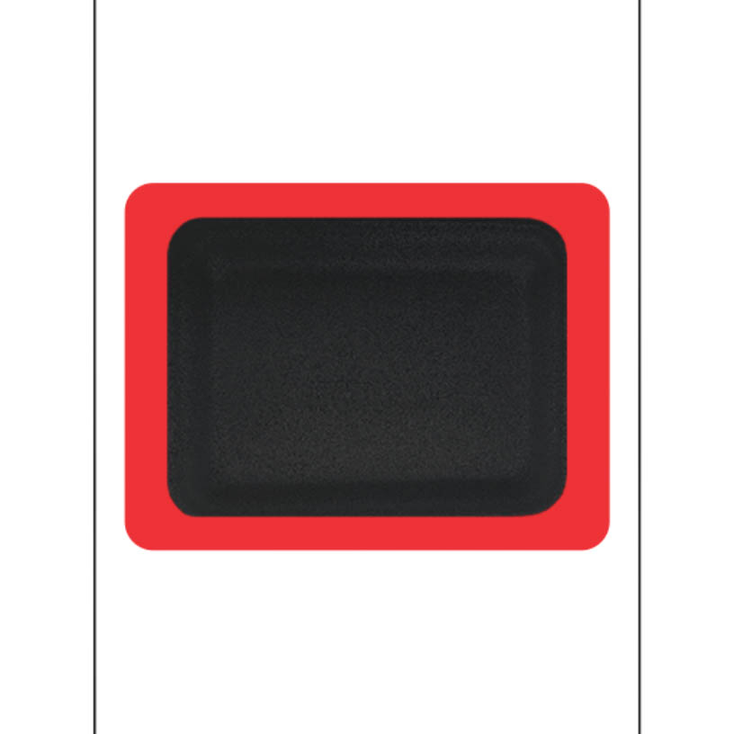 SOBRETAMPA FUNDA C30 PRETO ULTRA 100UN