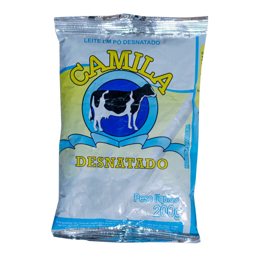 LEITE PO DESNATADO CAMILA 5X200G