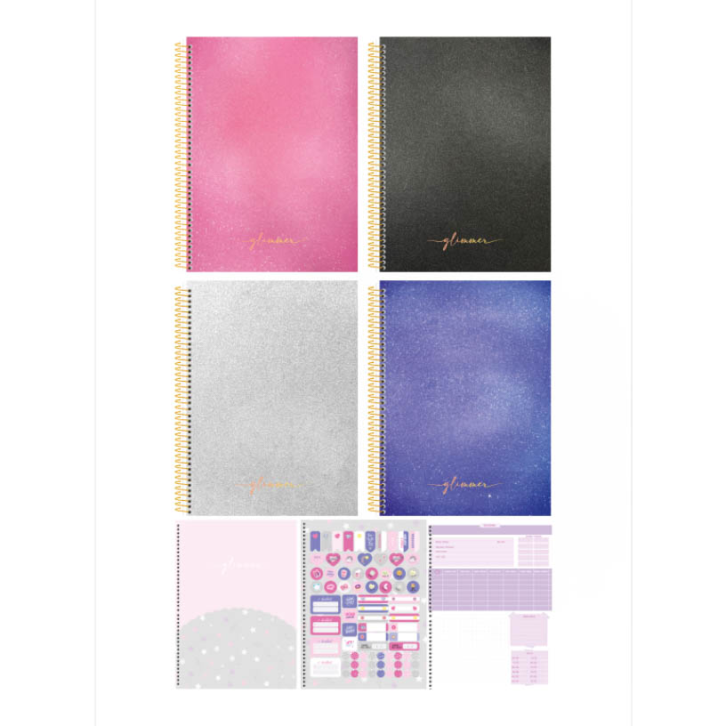 CADERNETA ESP C D GLIMMER SD 10X80F