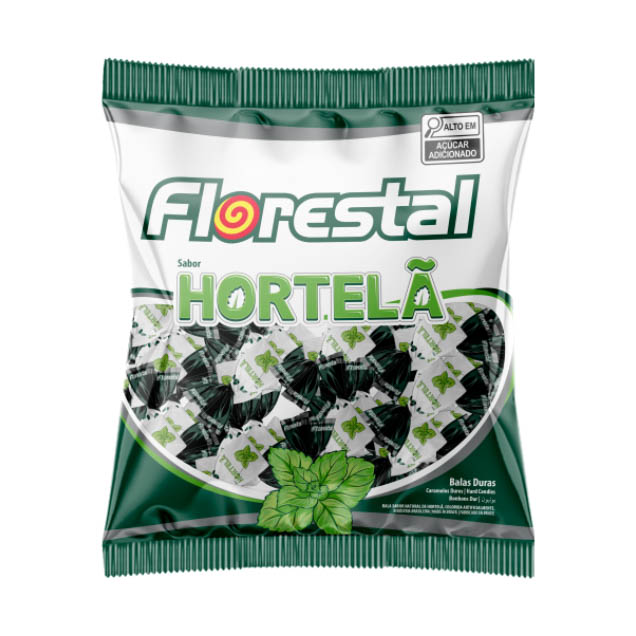 BALA DURA HORTELA FLORESTAL (1X500G) 