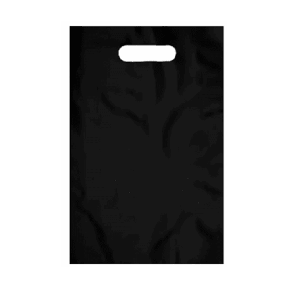 SACOLA BOCA PALHACO 15X20X12  PRETA 50UN