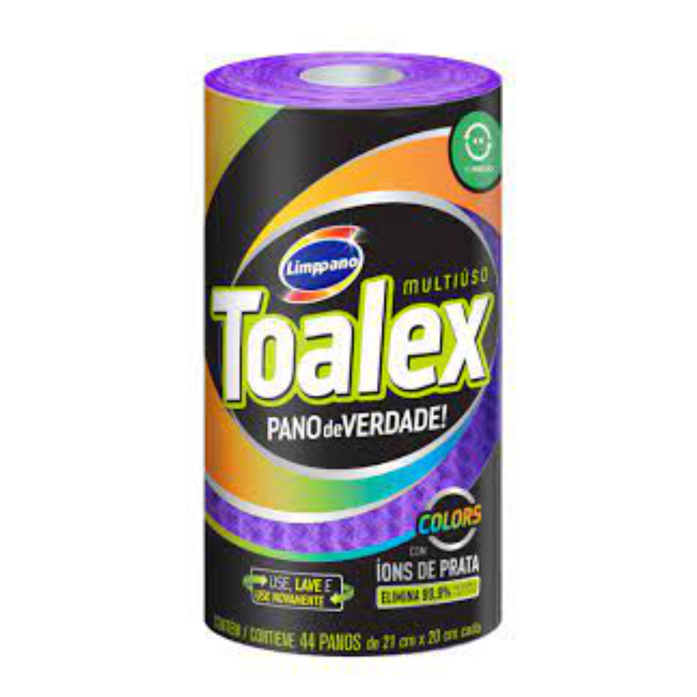 PANO DE LIMPEZA TOALEX RX LIMP 1X44 PANO