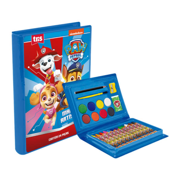 MALETA ARTISTICA PAT CANINA TRIS 24 PCS
