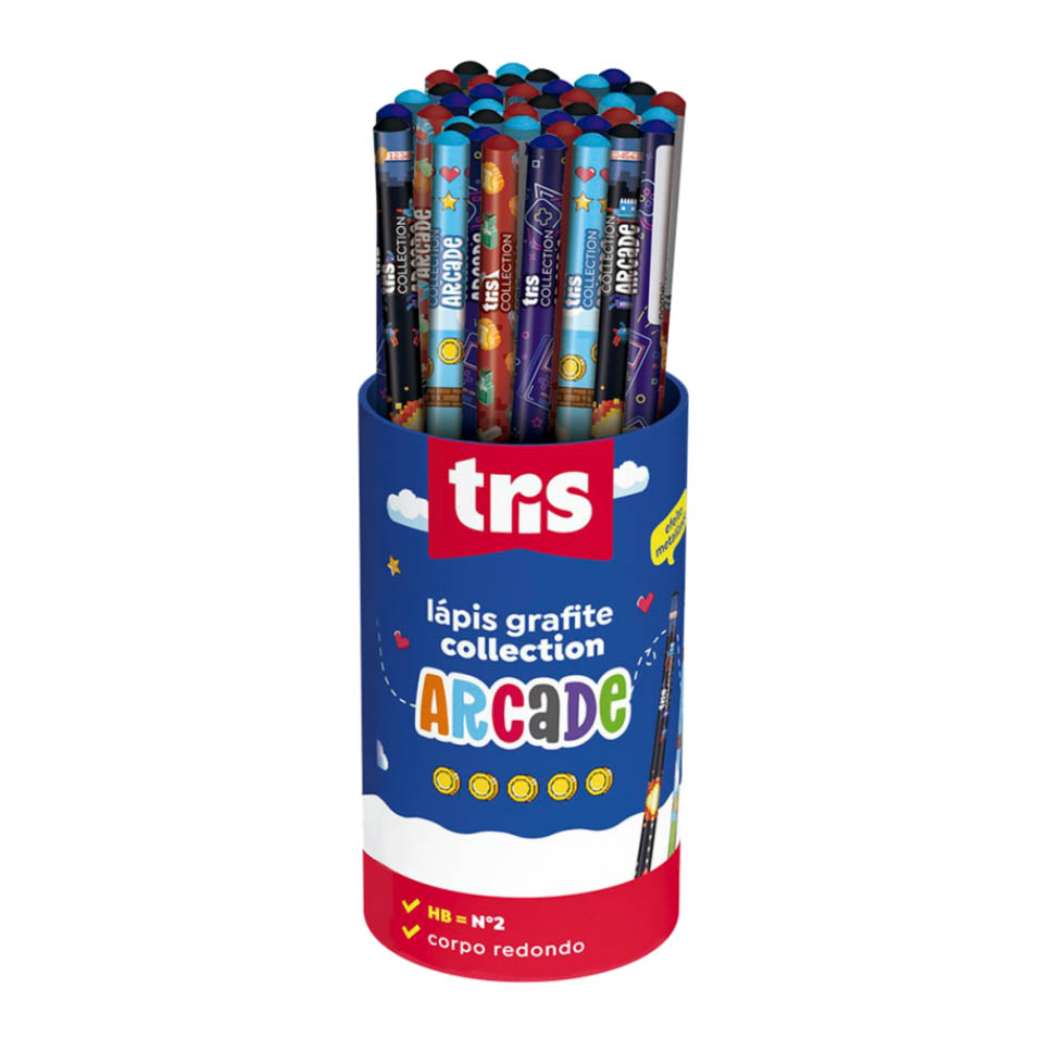 LAPIS PT COLLECT ARCADE POT TRIS 1X48UN 