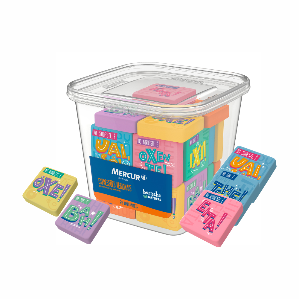 BORRACHA EXPRES REGIONAIS MERCUR 1X26UN 