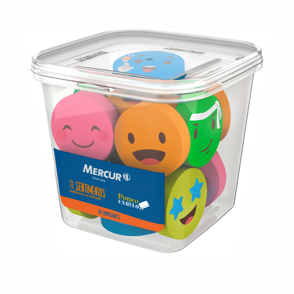 BORRACHA TR SENTIMENTOS MERCUR 1X18UN