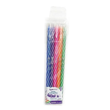 CANETA ESF  WOW 07 COLOR BR JOC 1X5UN