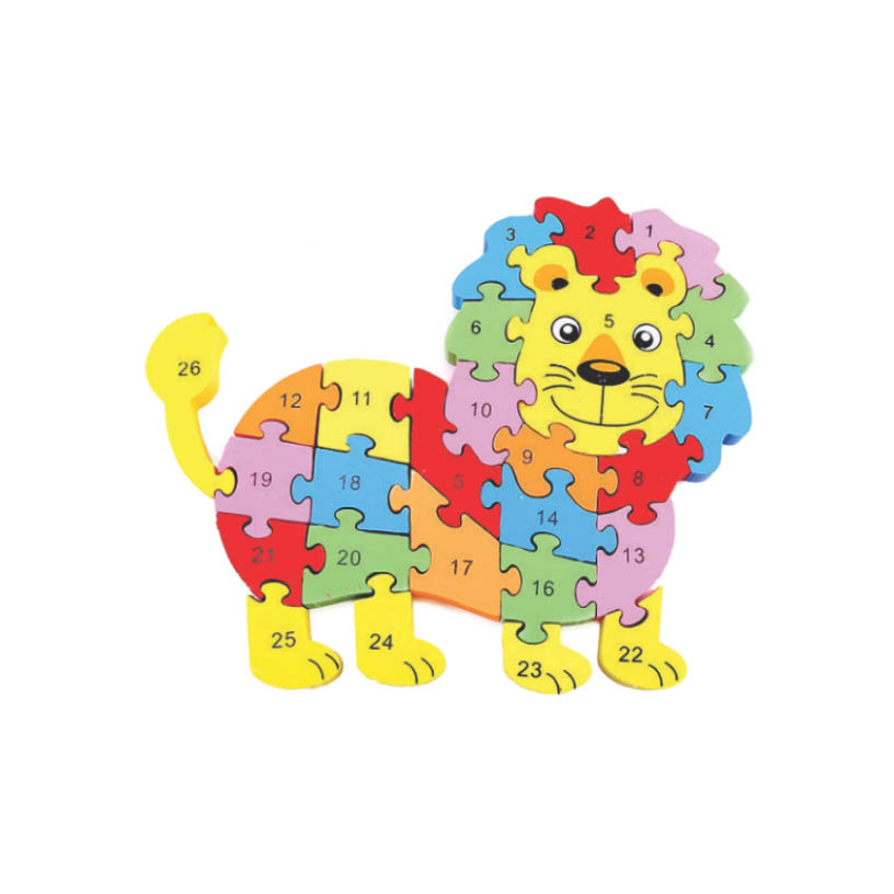 BRINQ QUEBRA CABECA MDF UN LEAO VMP 1X1U