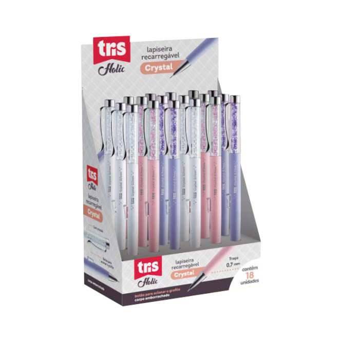 LAPISEIRA TRIS HOLIC FANCY 0.7MM DP 1X18