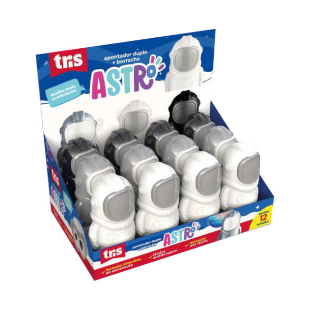 APONTADOR DEP BORR TRIS ASTRO DP 1X12UN