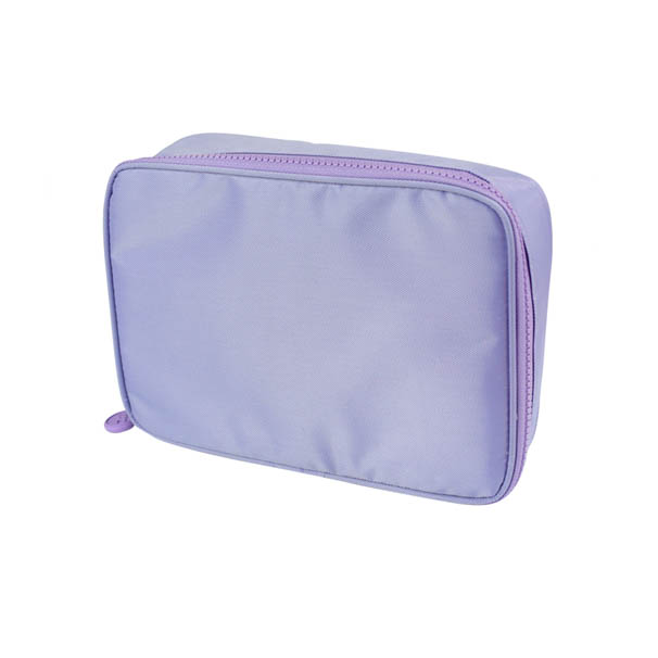 ESTOJO BAU G C DIV EM TECIDO LILAS DAC1U