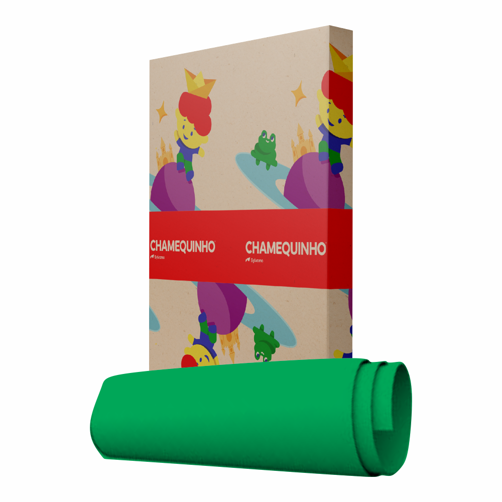 CARTOLINA VERDE CHAMEX 120G (1X100FLS)