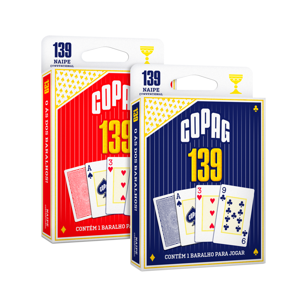 BARALHO 139 CARTUCHO COPAG (1X55UN)