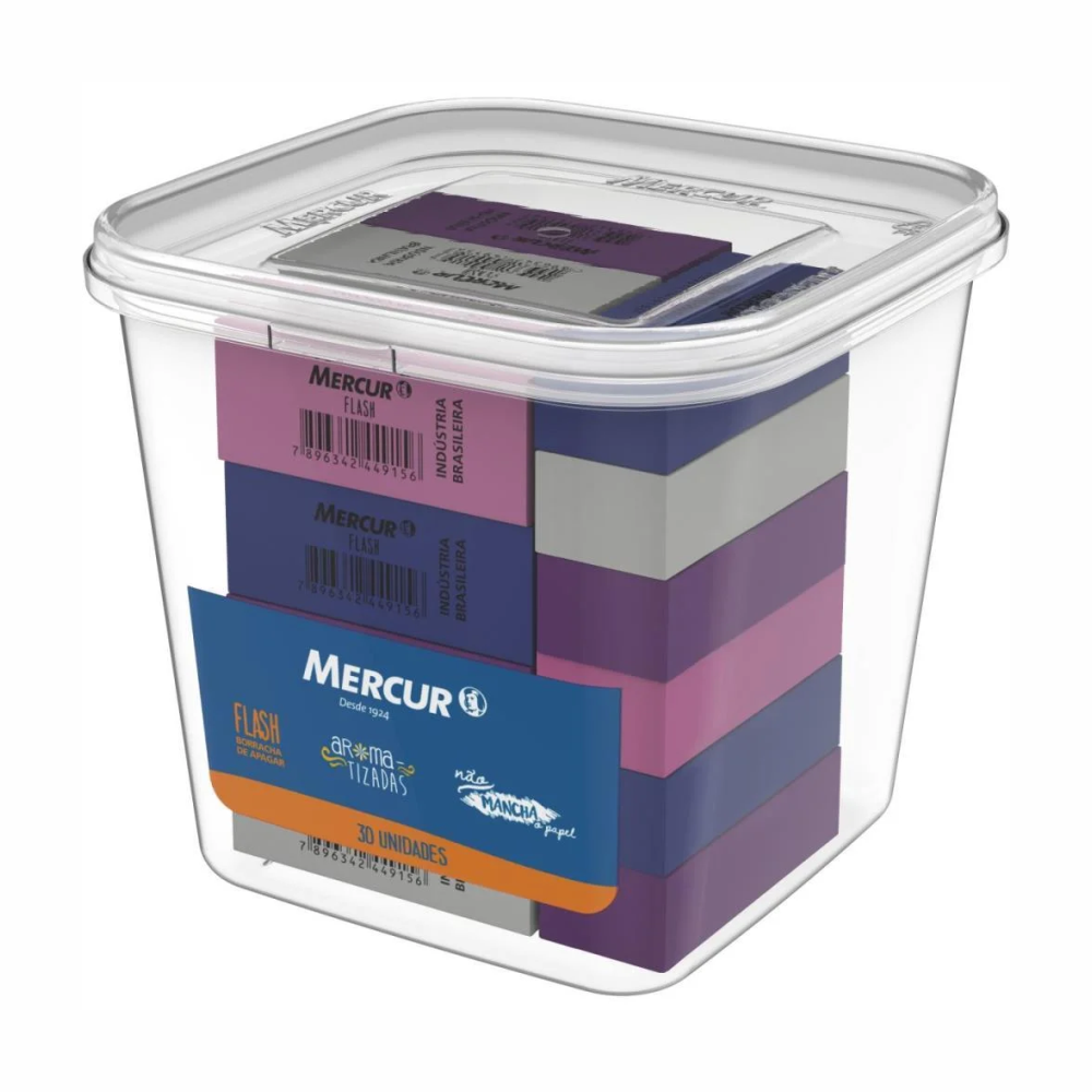 BORRACHA TR FLASH MERCUR POTE 1X30UN