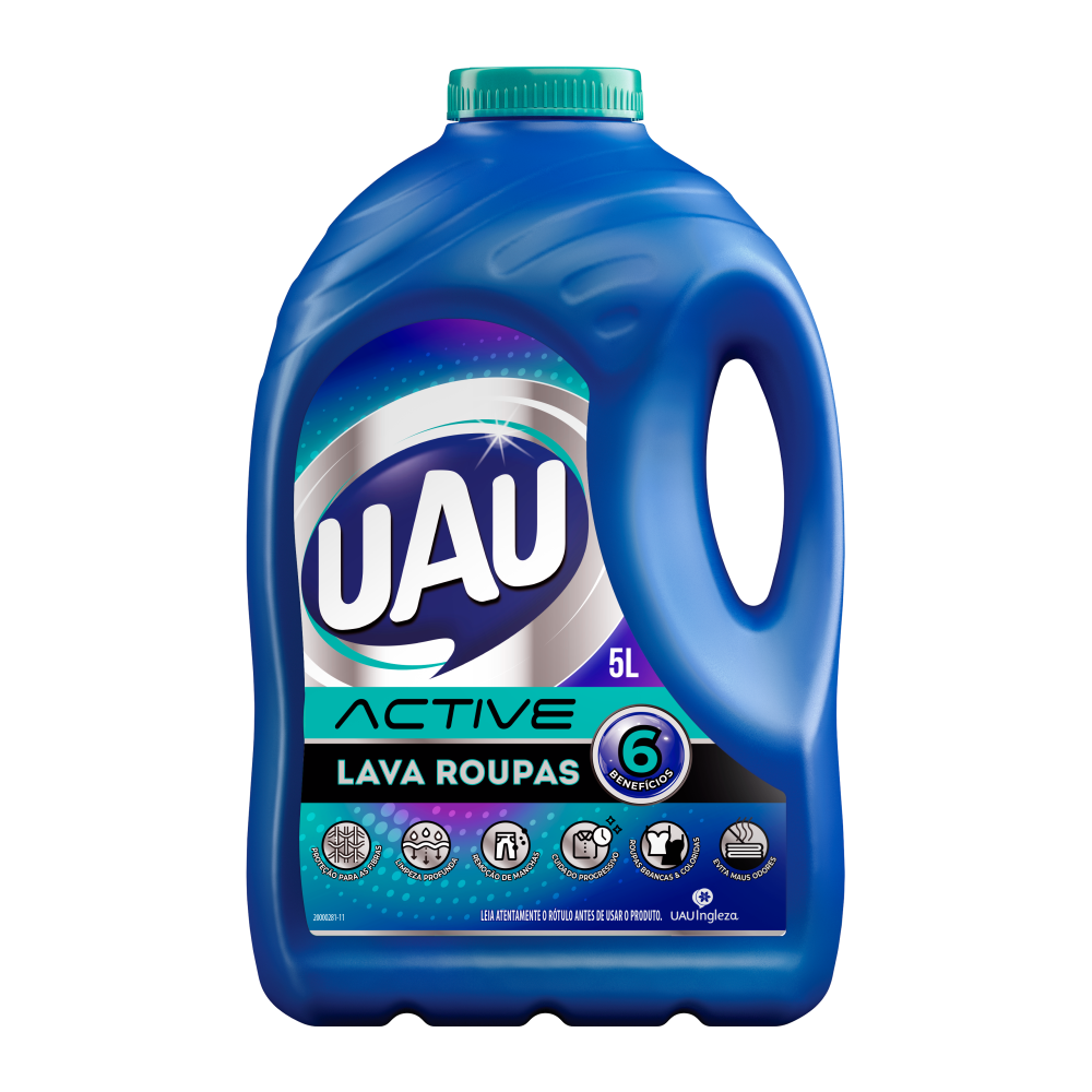LAVA ROUPAS LIQ UAU ACTIVE 1X5L