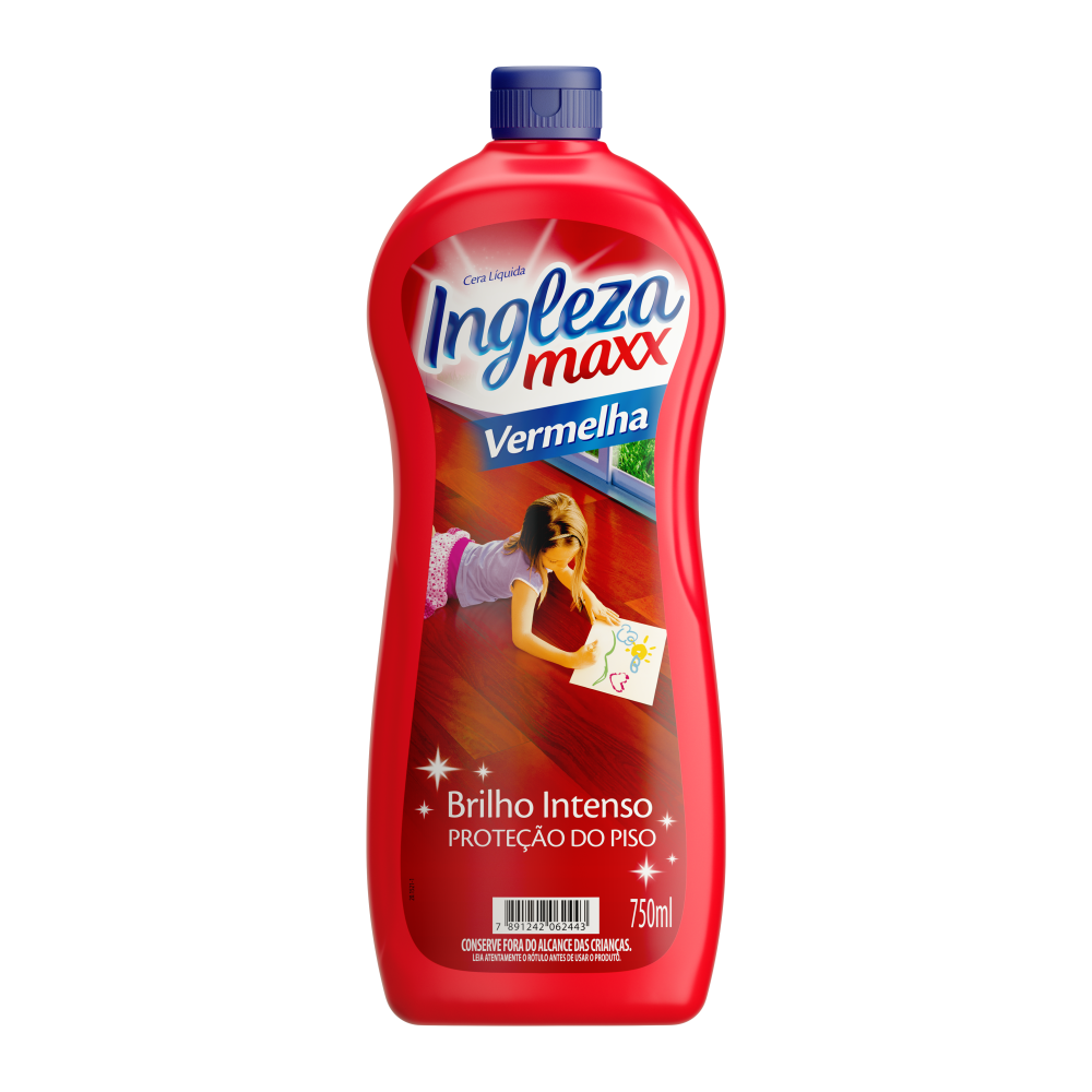 CERA LIQ INGLEZA MAX TRAD VERMELHA 1X750