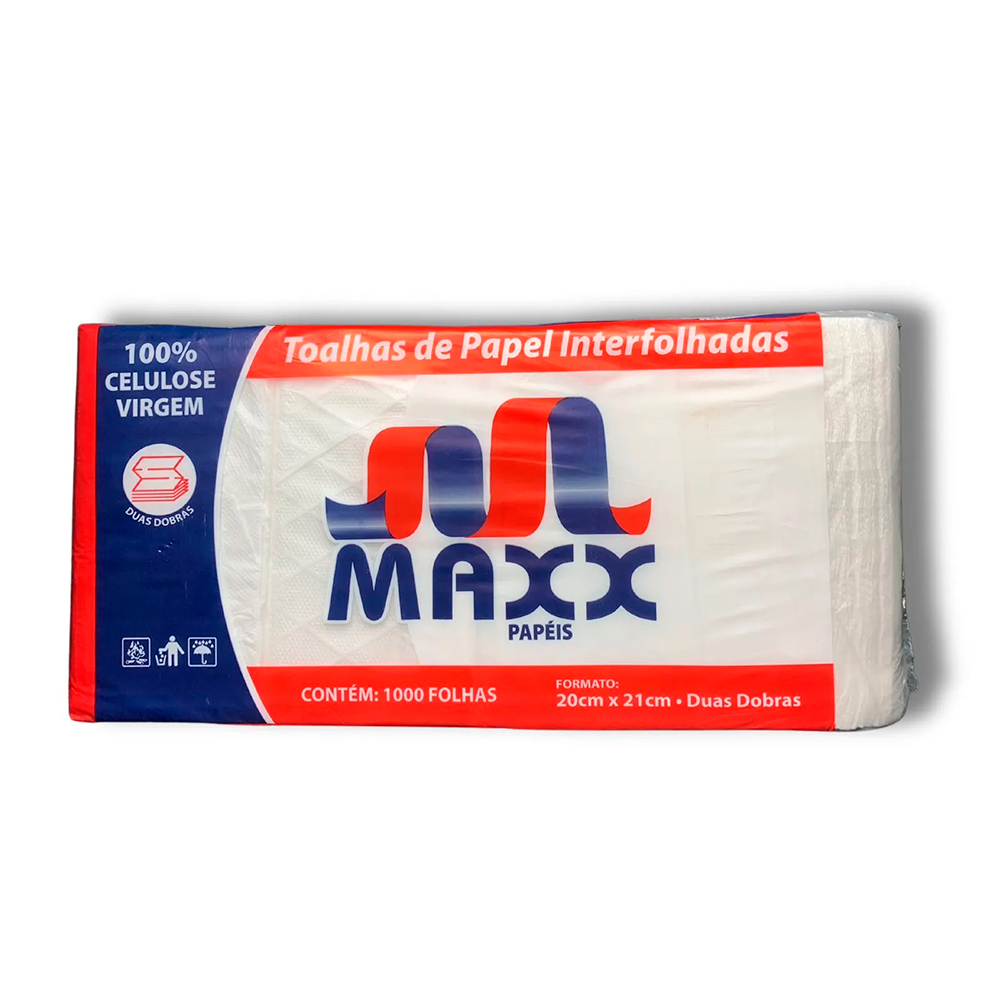 PAPEL TOALHA BR MAXX  20X21 (1X1000FLS)